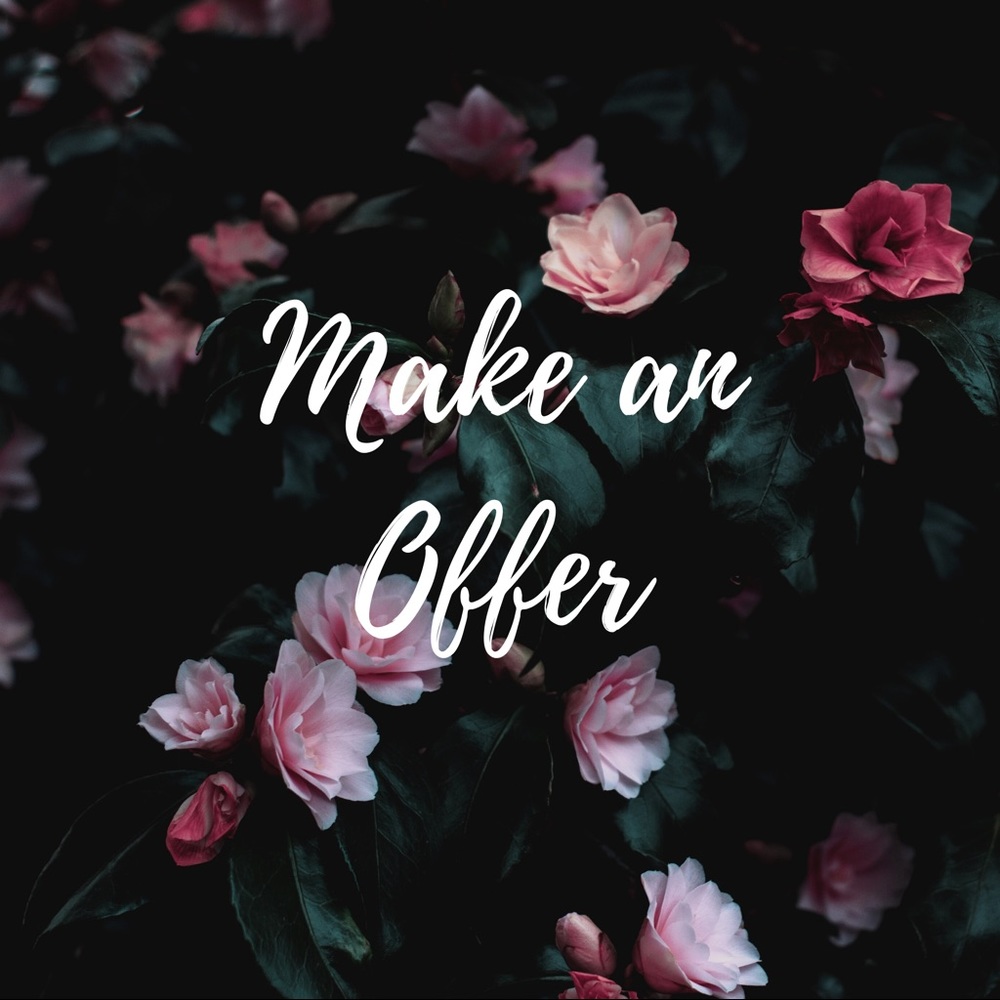 All reasonable offers accepted!